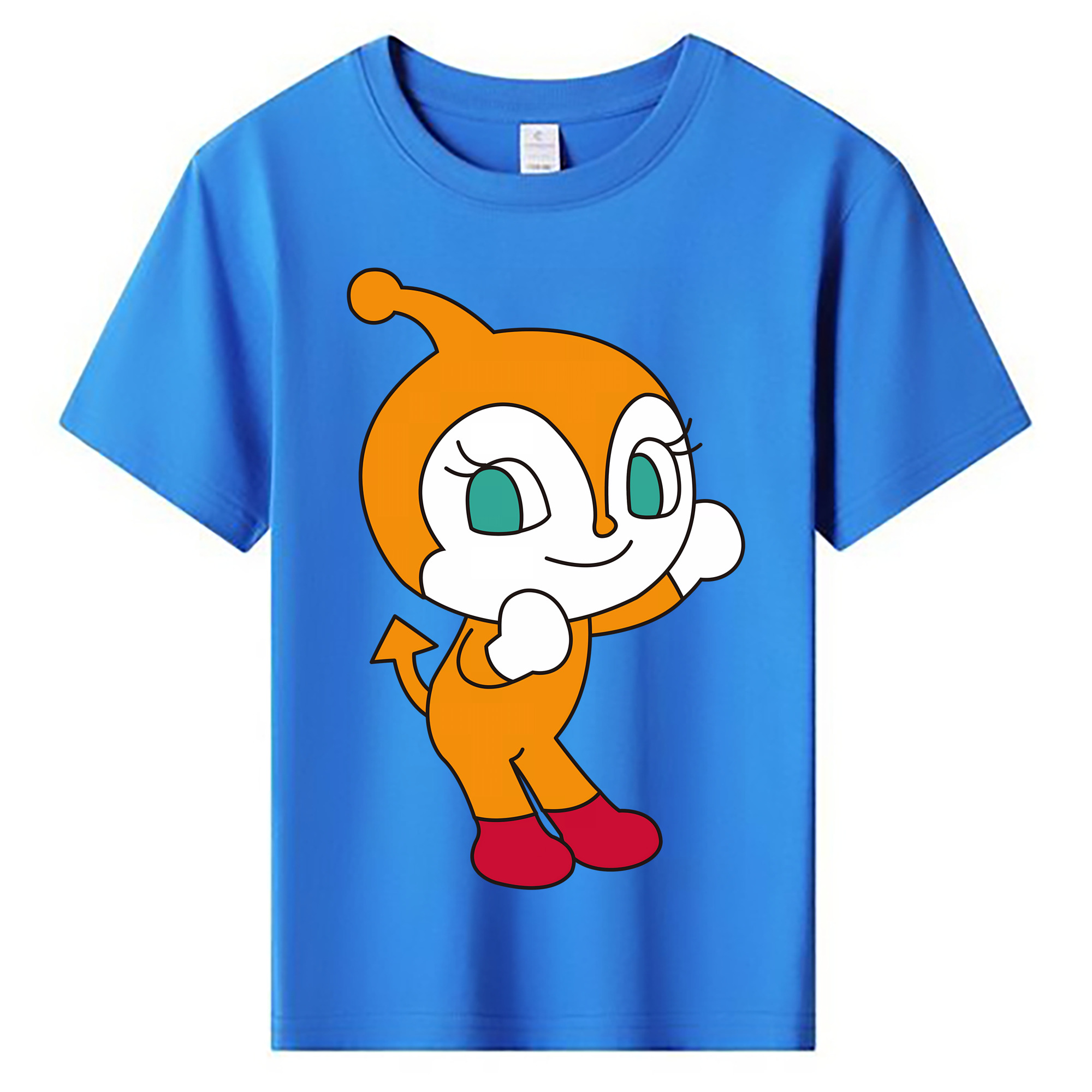 （画像用） アンパンマン Anpanman 綿100％キッズTシャツ（フロントプリント）